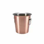GenWare Copper Plated Wine Bucket With Ring Handles