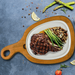 Bonna Piuma 25 cm Beech Wooden Service And Flat  Plate