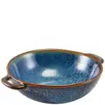 Terra Porcelain Aqua Blue Balti Dish 15cm