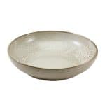 Terra Porcelain Grey Coupe Bowl 27.5cm