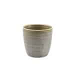 Terra Porcelain Matt Grey Chip Cup 30cl/10.5oz