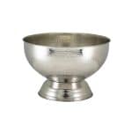 Hammered Stainless Steel Champagne Bowl 36cm