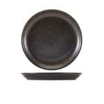 Terra Porcelain Black Coupe Plate 24cm