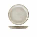 Terra Porcelain Grey Coupe Plate 19cm