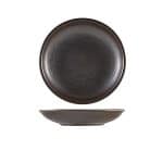 Terra Porcelain Black Deep Coupe Plate 25cm