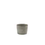 Terra Porcelain Grey Organic Dip Pot 9cl/3oz
