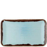 Dudson Harvest Turquoise Organic Rectangular Plate 27x16cm/10.25x6.25" (Pack of 12)