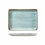 Kütahya  Atlantis Blue Flat Plate 27 x 20 cm