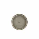 Terra Porcelain Grey Low Presentation Plate 18cm