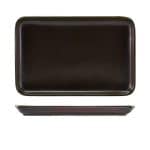 Terra Porcelain Black Rectangular Platter 30 x 20cm