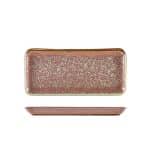 Terra Porcelain Rose Narrow Rectangular Platter 31 x 14cm