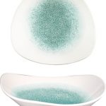 Churchill Studio Prints Raku Jade Green Lotus Bowl 18.5cm/7.25" 370ml/13.02oz