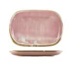 Terra Porcelain Rose Rectangular Plate 24 x 16.5cm