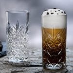Pasabahce Long Drink Glass "Timeless" in Crystal Design 295cc 10.5oz