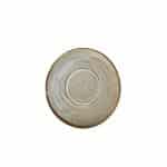 Terra Porcelain Grey Saucer 14.5cm