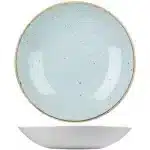 Churchill Stonecast Duck Egg Blue Coupe Bowl 24.8cm/9.75"