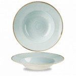 Churchill Stonecast Duck Egg Blue Wide Rim Bowl 28cm/11" 468ml/10oz