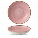 Churchill Stonecast Petal Pink Evolve Coupe Bowl 24.8cm/9.75"