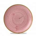 Churchill Stonecast Petal Pink Evolve Coupe Plate 28.8cm/11.31"