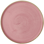 Churchill Stonecast Petal Pink Walled Plate 26cm/10.25"