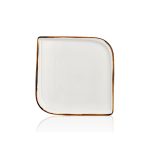Bybone - Harmony Gleam Square Plate 25 cm