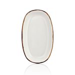 Bybone - Harmony Gleam Oval Plate 29 cm (29 x 17,5)