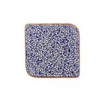 Bybone - Edera Cobalt Square Plate 38 cm (27.5 x 27.5)