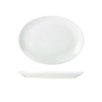 Genware Porcelain Oval Plate 31cm/ 12.25"
