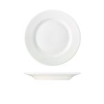 Genware Porcelain Classic Winged Plate 23cm/ 9"