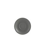 Genware Porcelain Matt Grey Saucer 12cm/ 4.75"