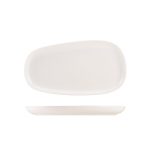 Genware Porcelain Organic Rectangular Plate 34cm/ 13"
