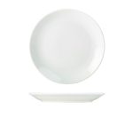 Genware Porcelain Coupe Plate 26cm/ 10.25"