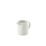 Genware Porcelain Solid Milk Jug 12cl/ 4oz