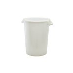 White Polyethylene Bin 100L
