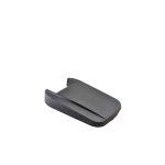 Black Closed Lid For Grey Recycling Bin 85L