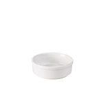 Genware Porcelain Round Dish 10cm/ 4"
