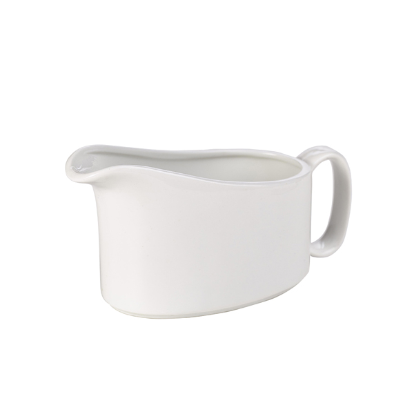 TH_307514 Genware Porcelain Sauce Boat 20cl/ 7oz - Image 1