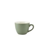 GenWare Porcelain Matt Sage Bowl Shaped Cup 9cl/ 3oz
