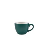 GenWare Porcelain Matt Teal Bowl Shaped Cup 9cl/ 3oz