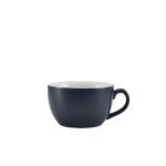 GenWare Porcelain Matt Blue Bowl Shaped Cup 25cl/ 8.75oz