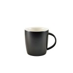 GenWare Porcelain Matt Black Cosy Mug 35cl/ 12.3oz