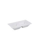 GenWare Porcelain Double Dish 15 x 8cm/ 6 x 3"