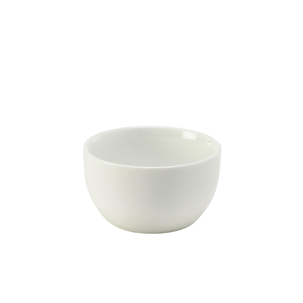 TH_382125 Genware Porcelain Sugar Bowl 25cl/ 8.8oz - Image 1