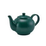GenWare Porcelain Matt Teal Teapot 45cl/ 15.75oz