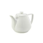 Genware Porcelain Contemporary Teapot 92cl/ 32oz