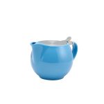 GenWare Porcelain Blue Teapot with St/ St Lid & Infuser 50cl/ 17.6oz