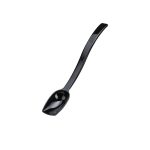 Salad Spoon Solid 3/4oz Black  10" Long