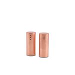 Copper Plated Straight Sided Salt & Pepper Set 7.5cm
