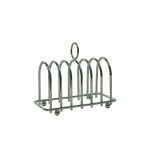 Chrome Horseshoe 6 Slice Toast Rack