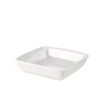 Genware Porcelain Square Roaster 25.4cm/ 10"